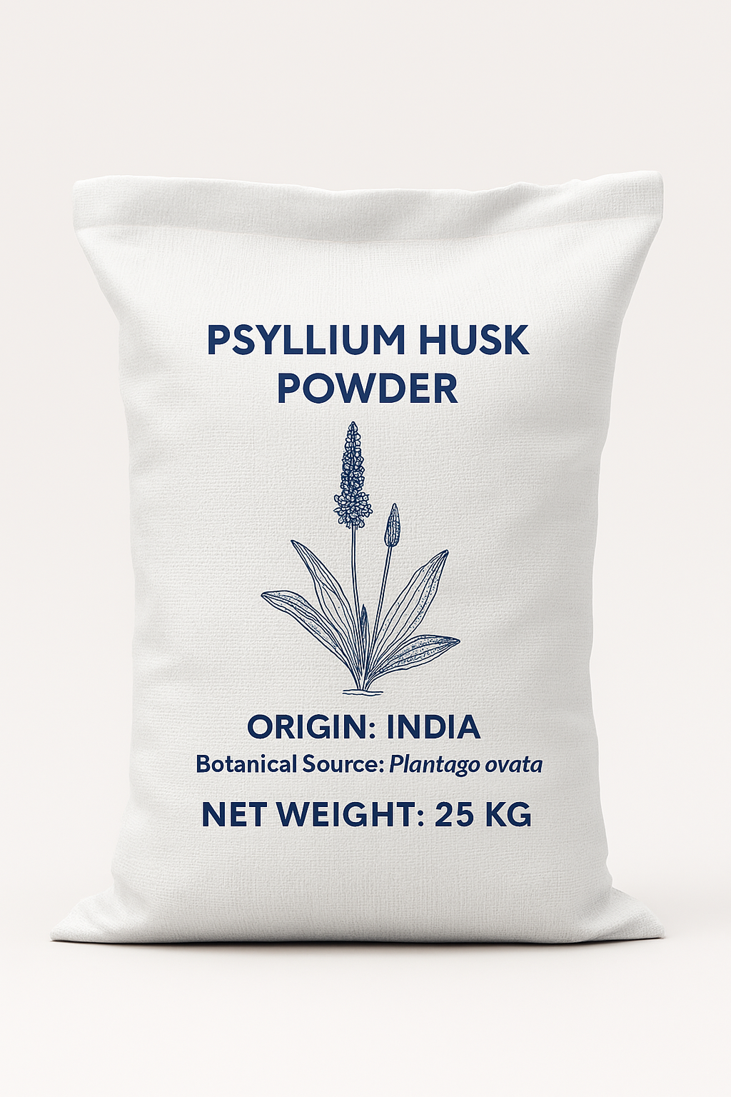 Psyllium Husk Powder 25kg bag