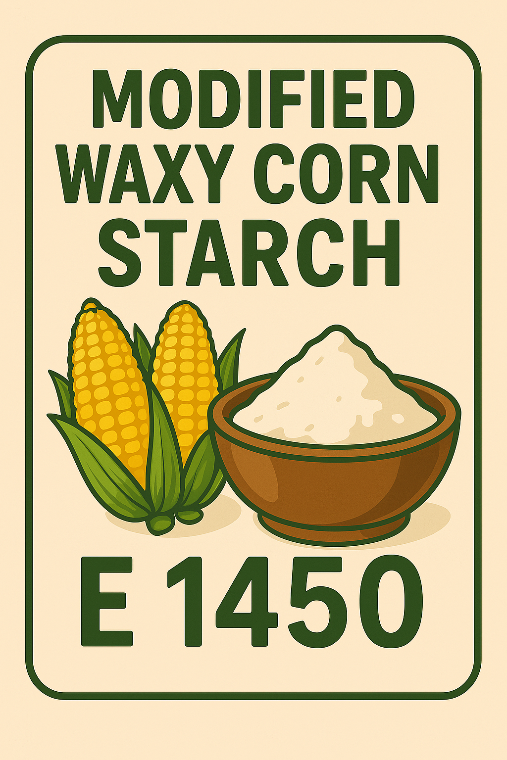 Modified waxy corn starch Е 1450 (OSA325), 50lb bag