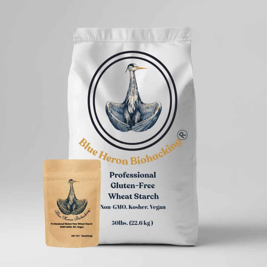 Blue Heron Biohacking® Professional Gluten-free wheat starch