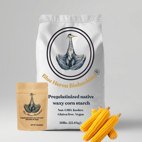 Blue Heron Biohacking® Pregelatinized native waxy corn starch