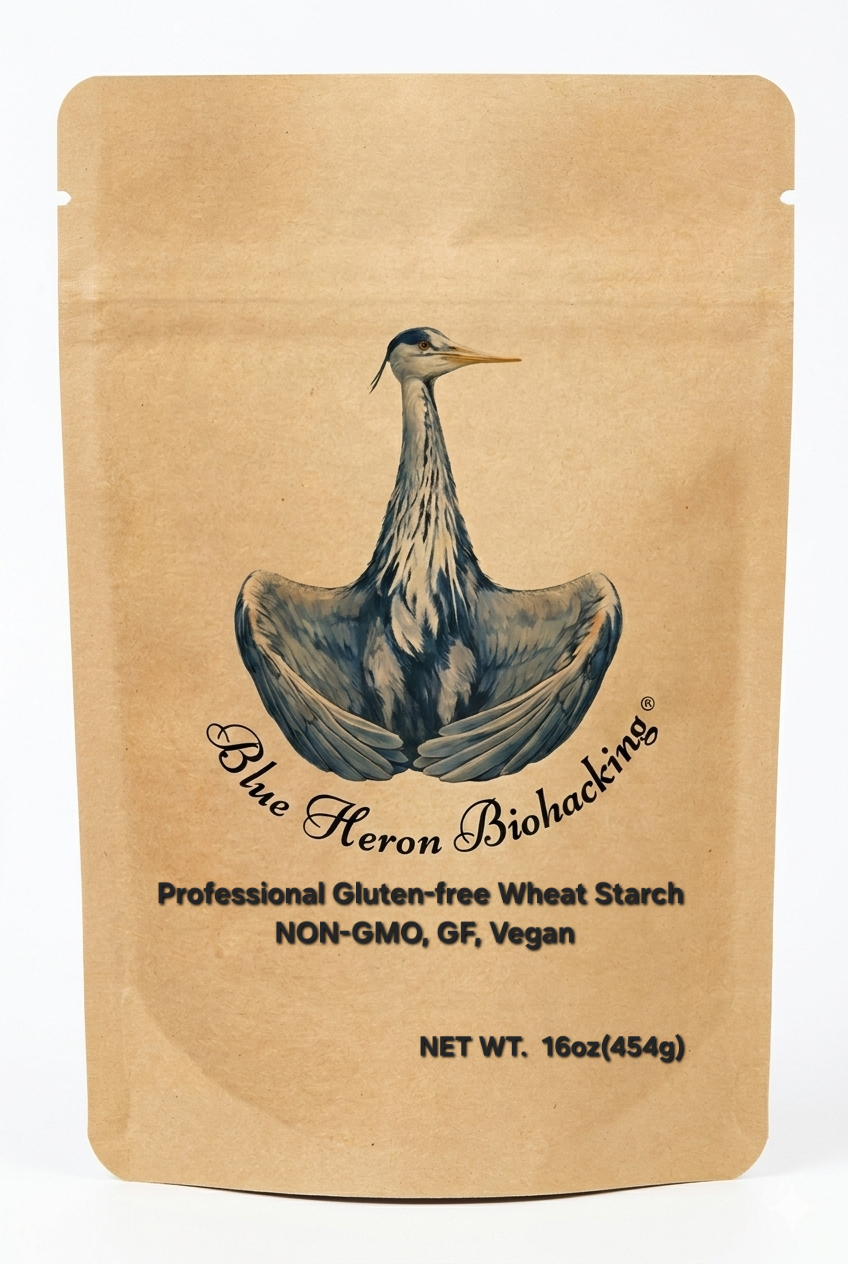 Blue Heron Biohacking® Professional Gluten-free wheat starch